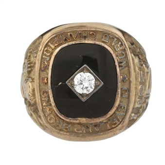 1950 Cleveland Browns NFL Championship Ring (City of Clevelands First Sports Championship! Ring belonged to Harry Sherby an original stockholder of the Browns)